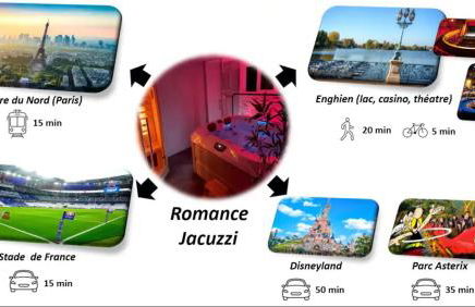 *Romance Jacuzzi* Appartement Spa pour les amoureux ou les solos - Foto 15