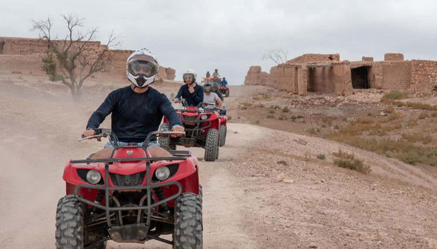 Facendo il pieno di adrenalina in quad
