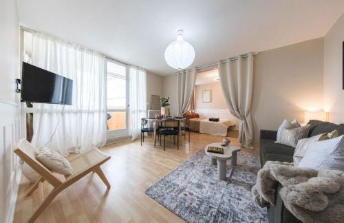 Appartement avec Rétroprojecteur, Babyboot avec belle vue et proche gare - Foto 19