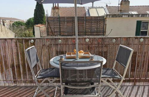 Appart'Cosy - clim - terrasse - ascenseur - Foto 21