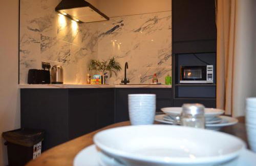 Afan Valley Hotel Suites Modern Valley Contractor Suite with Fast WiFi & Easy Check-in - Foto 3