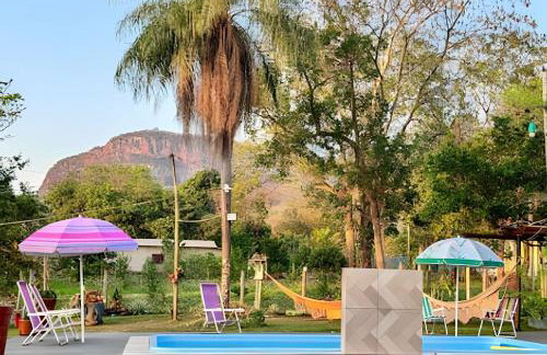 Rancho com piscina e vista para o Paxixi - Foto 2