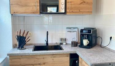 Stilvolles City-Apartment Dresden-Cotta mit Balkon - Foto 4, stove, toaster