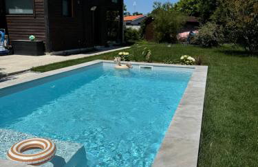 Le Lodge de l'océan - Maison familiale en bois neuve - Piscine chauffée - Foto 54