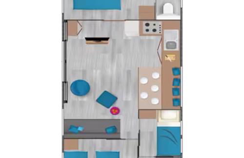 Mobilheim am Murner See - privater Badezuber & Grill - Foto 11