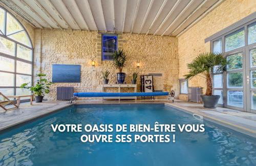 Manoir XV et Grange avec Piscine chauffée privée - Foto 1