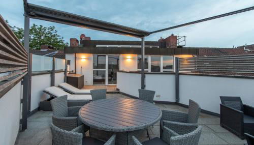 Penthouse-Maisonette - City Center, Highspeed Internet, Garage - Foto 5, sunbed