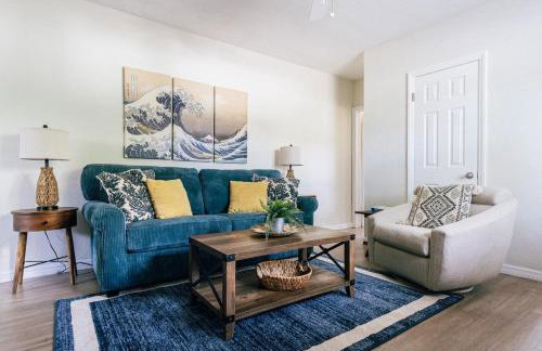 One bedroom private apt 2 blocks to beach King Bed - Foto 1