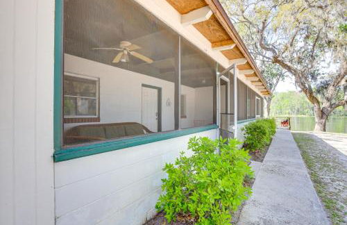 Lanai and Fire Pit Riverfront Studio in Chiefland! - Foto 20