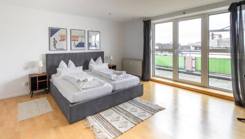 Penthouse-Maisonette - City Center, Highspeed Internet, Garage - Foto 2, towels