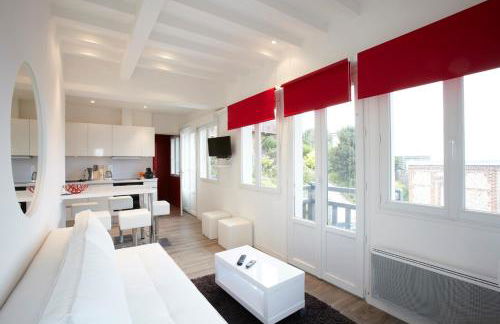 Gite Gabrielle à Pourville: Appartement face à la mer - Foto 6