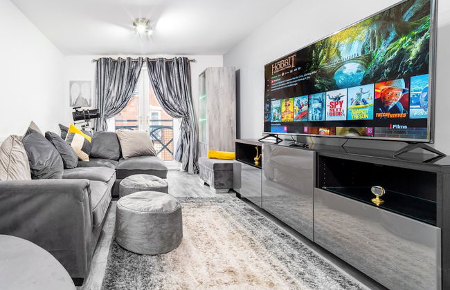 Stunning 2-bed Apartment in Tipton Sleeps 3 - Foto 1