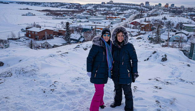 Vista dal Bush Pilots Monument