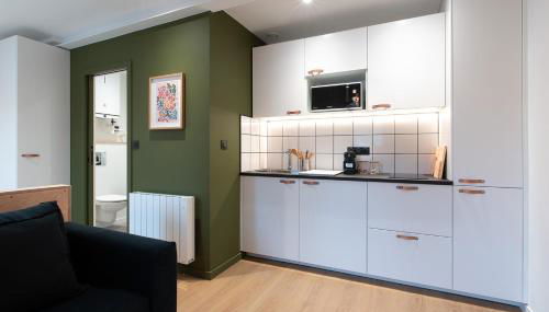 Résidence Mariotte - Le vert Kaki - Appartement Indépendant - Foto 1, stove, toaster