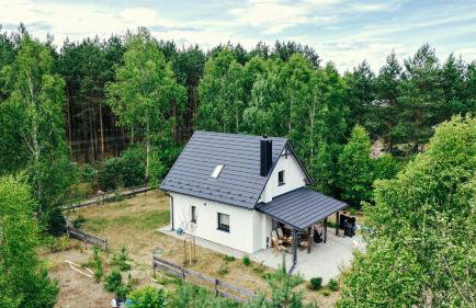 Domek Bory Tucholskie laso przestrzeń - Foto 29