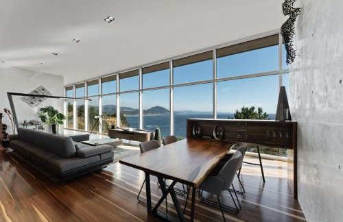 Orford Cliffs - Ocean View, Hot Tub & Gym - Foto 15