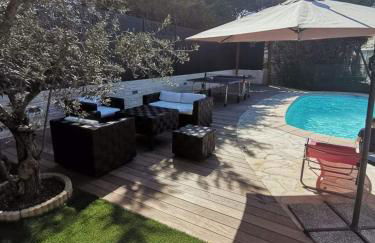 Villa Jasmin, bas de villa, à 10 min de Cannes, piscine privée - Foto 1