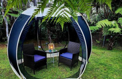 Romantic Retreat, Relax at Hot-tub, Indoor & Outdoor shower, firepit, 5 min to Hawaii Volcano park - Foto 5