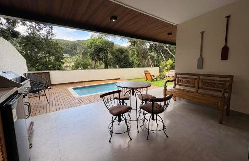 Casa 08 Floresta Boa Vista - Piscina Privativa e Lounge com Deck em Meio à Natureza - Photo 14