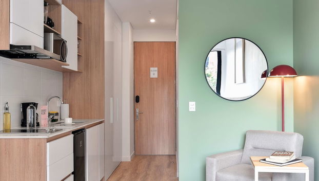 w Radiant Loft w Balcony in Chapinero - Foto 3, Habitación