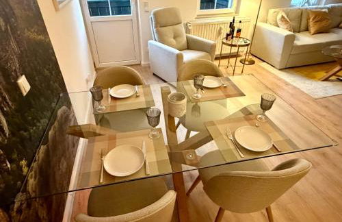 Ferienwohnung Kathy - Moderne, stilvolle Ferienwohnung mit Balkon, Sauna und kostenlosem Parkplatz im schönen Elbsandsteingebirge - Foto 18