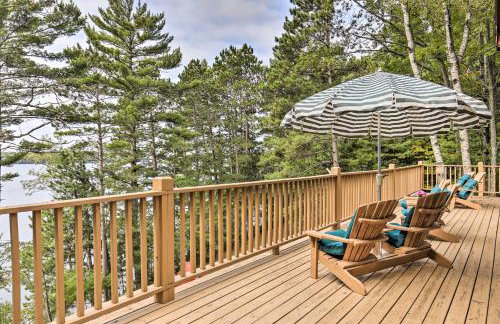 Waterfront Lake Tomahawk Cabin with Game Room! - Photo 2