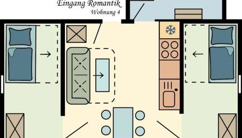 Apartment Wohnung für sechs Personen im Dachgeschoss by Interhome - Foto 2