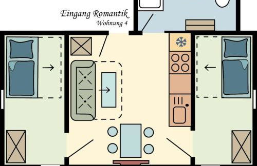 Apartment Wohnung für sechs Personen im Dachgeschoss by Interhome - Foto 2