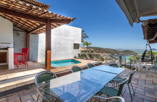 Vista Mar - João Fernandes - 4 suítes, piscina e área Gourmet - 10 Pessoas - Foto 48