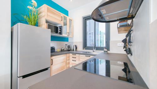 SV - Au Pied du Vieux Port - Foto 5, stove, dishwasher