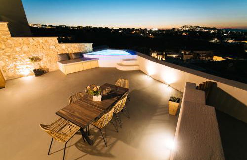 Amer Villa Santorini with outdoor hot tub - Foto 1