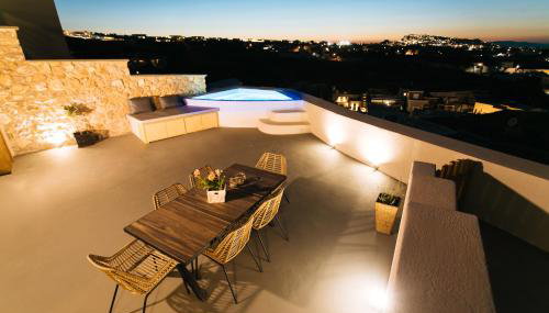 Amer Villa Santorini with outdoor hot tub - Foto 1