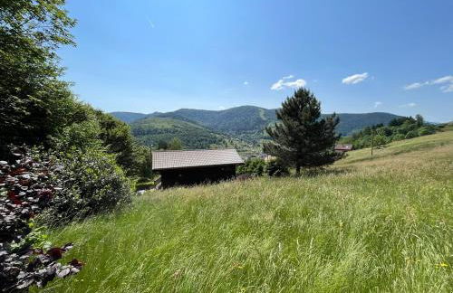 Chalet entier, vue panoramique, ruisseau et sauna. - Foto 29
