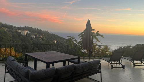 Appartement Eze Village proche Monaco fabuleuse vue mer et vieux village - Foto 4