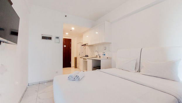 Simply Design Studio Room Sky House Alam Sutera Apartment - Foto 3, Habitación