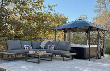 Elegant countryside retreat with pool & jacuzzi - Foto 41