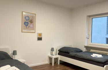 Voll ausgestattete Apartments mit Einzelbetten - Küche - WLAN - PKW-Parkplatz - Foto 58