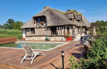 Maison Normande avec piscine à 10 min d'Honfleur - Foto 13