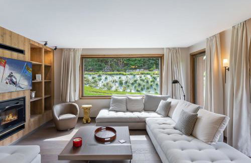Appartement Neuf, Jardin Privé, 3 Chambres, Megève Mont d'Arbois - Foto 1