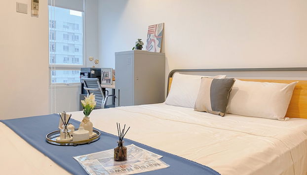 Minimalist And Comfy Studio Apartment At Cinere Bellevue Suites - Foto 2, Habitación