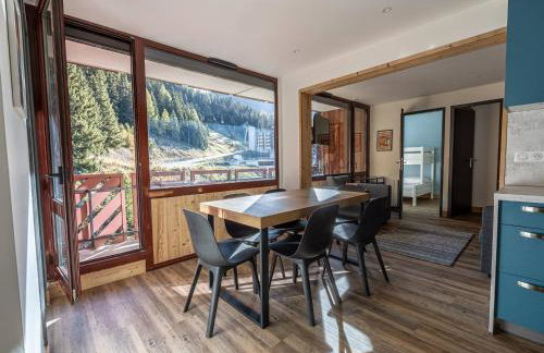 Bel appartement rénové à Plagne Bellecôte pour 7 personnes, proche télécabine - FR-1-351-270 - Foto 1