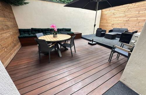 Le Briand Appartement 4étoiles Nancy Thermal Cosy avec Terrasse Wifi - Foto 10