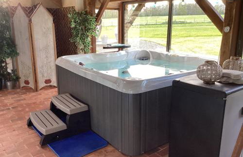 La Fontaine du Perche - Home Cinéma, Sauna, SPA, piscine intérieure chauffée jusqu'à fin novembre - Foto 42