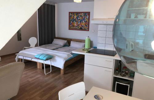 Studio Ochsenfurt mit sonnigem Balkon - Foto 8