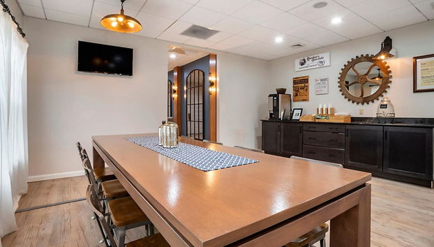 Sala de estar do lobby