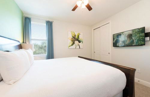 Splendid Home With Private Pool, Loft Area, Waterpark & Resort Access Near Disney At Encore Resort - 7619Br - Foto 14