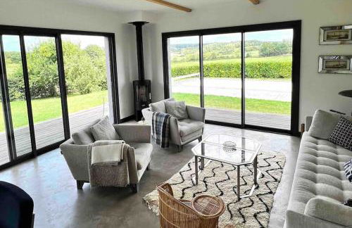 Magnifique longère du Perche avec vue panoramique et piscine pour 9 personnes - Foto 14