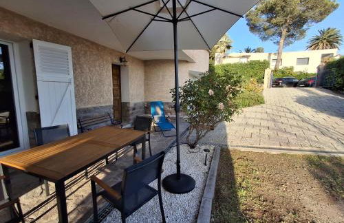 Appt 83m2 rez de jardin dans villa parc privé balcon vue mer - Foto 20