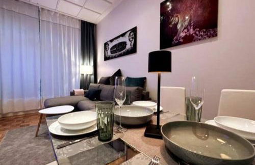 Soul-Apartment Terrasse Privat-Parkplatz Boxspringbett 55Zoll TV WLAN - Foto 5