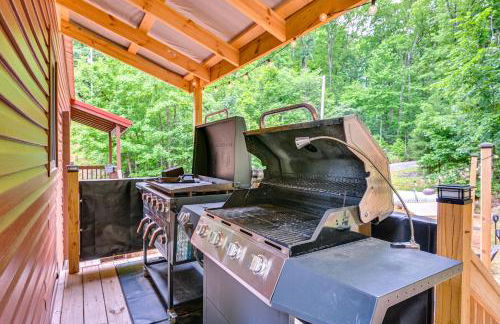 Murray Cabin with Hot Tub Walk to Kentucky Lake! - Foto 23